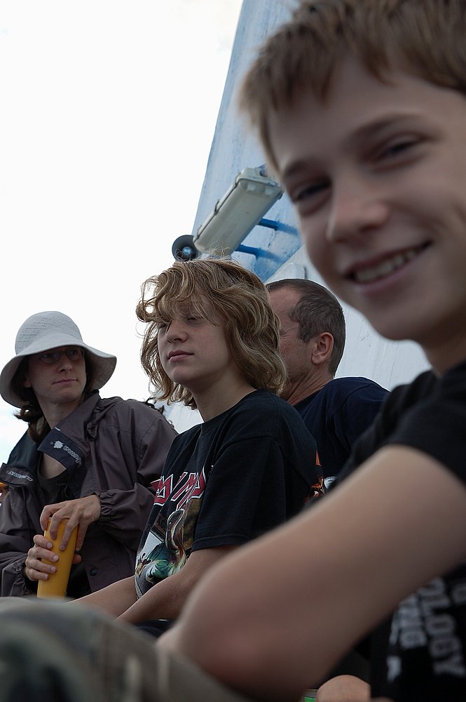 Livorno, Auslaufen (Ute, Andi, Flo).JPG